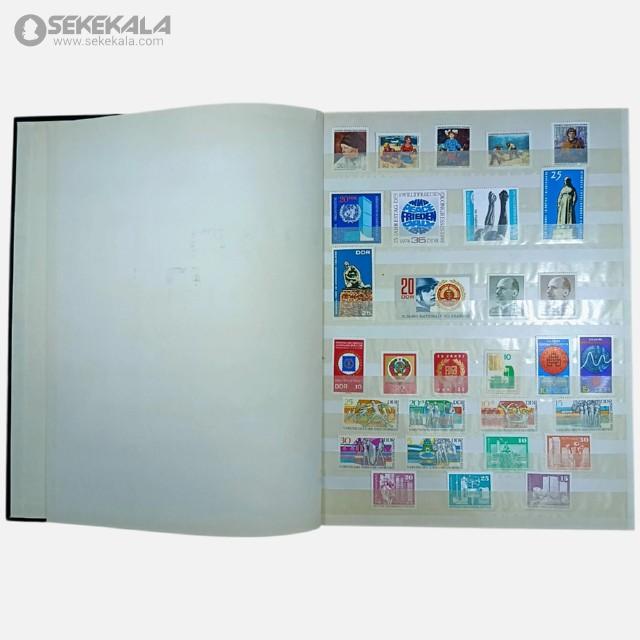 STAMP collection www.sekekala.com.040819 (53) مجموعه بینظیر 440 عدد تمبر های آلمان شرقی (به همراه آلبوم آلمانی)