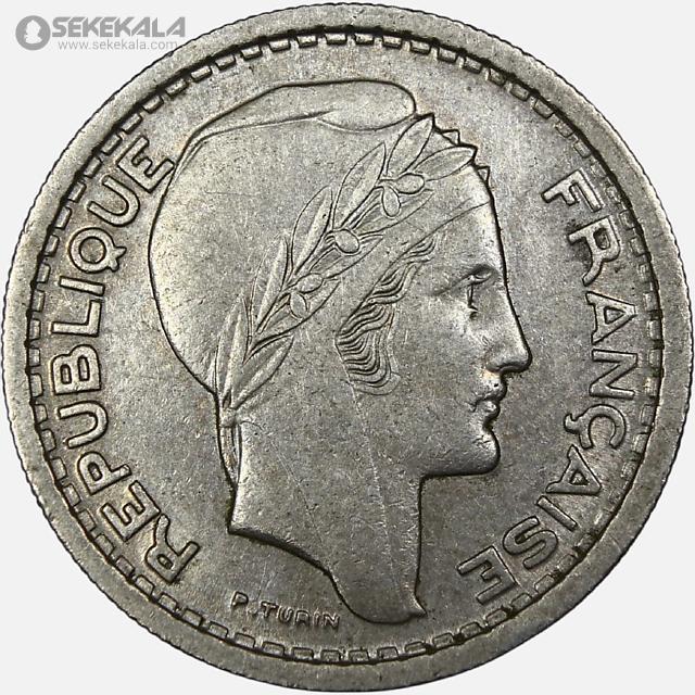coin collection shop سکه خارجی www.sekekala.com040820 (150) سکه 20 فرانک الجزایر مستعمره فرانسه ۱۹۴۹