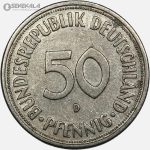 سکه 50 فنیگ آلمان 1950