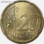 سکه 20 سنت یورو آلمان 2002 (AU)