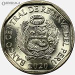 سکه 1 سول یادبودی پرو 2020 (UNC)
