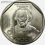 سکه 1 سول یادبودی پرو 2022 (UNC)