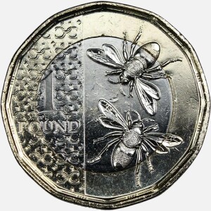 سکه 1 پوند انگلیس 2023 (چارلز سوم)(UNC)