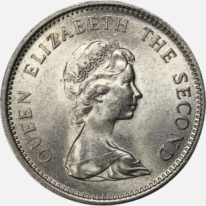 سکه 5 پنس کمیاب جرسی ۱۹68 (UNC)