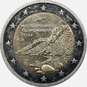 سکه 2 یورو یادبودی آلمان 2024 (AU)