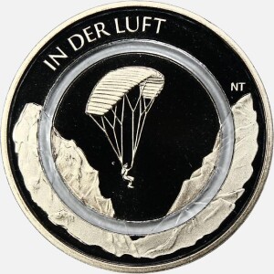 سکه پروف سه آلیاژی 10 یورو یادبودی آلمان 2019 (داخل پک فابریک)(بسیار کمیاب)