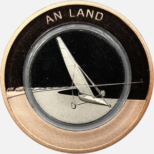 سکه پروف سه آلیاژی 10 یورو یادبودی آلمان 2020 (داخل پک فابریک)(بسیار کمیاب)