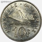 سکه 10 فرانک کالدونیا 2008 (مستعمرات فرانسه)(AU)