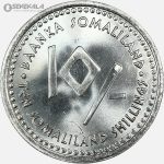 سکه 10 شیلینگ صورت فلکی سومالی لند 2006 (UNC)