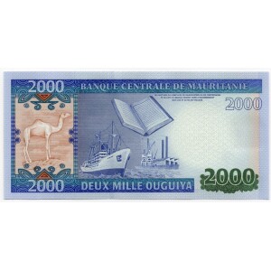 اسکناس 2000 اوگیا موریتانی 2011 (UNC)