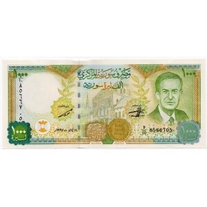 اسکناس 1000 لیره سوریه 1997 (حافظ اسد) (UNC)
