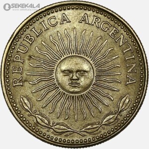 سکه 1 پزو آرژانتین 1976