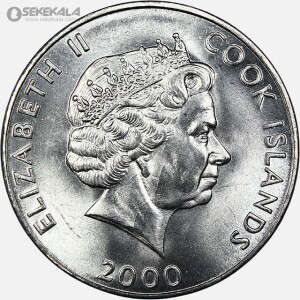 سکه 5 سنت کمیاب جزایر کوک 2000 (FAO)(UNC)