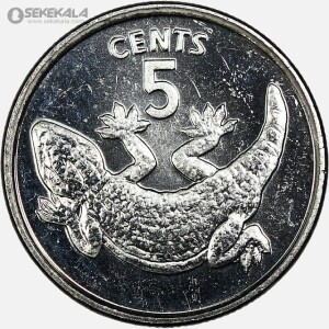 سکه 50 سنت کمیاب کیریباتی 1979 (AU)