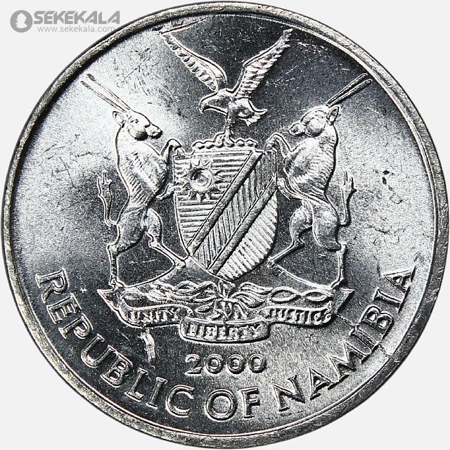 COIN Collection store www.sekekala.com 040926 (89) سکه 5 سنت کمیاب نامیبیا 2000 (FAO)(UNC)