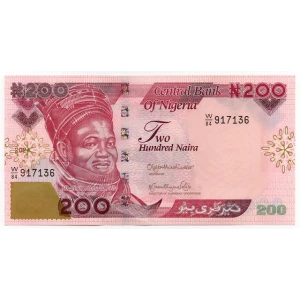 اسکناس 200 نایرا نیجریه 2024 (UNC)