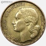 سکه 20 فرانک فرانسه 1951 (جمهوری چهارم)(AU)