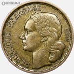 سکه 20 فرانک فرانسه 1950 (جمهوری چهارم)