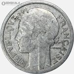 سکه 1 فرانک فرانسه 1941 (جمهوری چهارم)