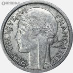 سکه 1 فرانک فرانسه 1947 (جمهوری چهارم) (AU)