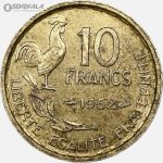 سکه 10 فرانک فرانسه 1952 (جمهوری چهارم)