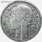 سکه 1 فرانک فرانسه 1957 (جمهوری چهارم)