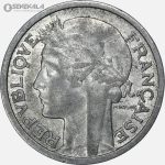 سکه 1 فرانک فرانسه 1957 (جمهوری چهارم)