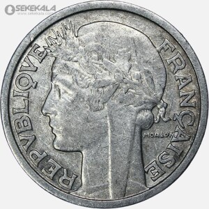 سکه 2 فرانک فرانسه 1948 (جمهوری چهارم)