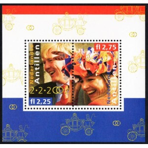 شیت تمبر آنتیل هلند 2002