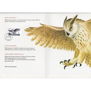 بوکلت تمبر سوئد 1989