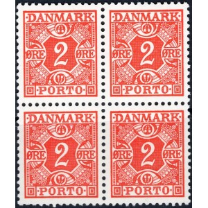 بلوک تمبر کلاسیک دانمارک 1930