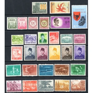 مجموعه تمبر اندونزی (30 عدد)