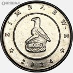 سکه کمیاب زیگ زیمبابوه 2024 (UNC)