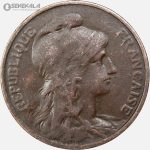 سکه 10 سنتیم قدیمی فرانسه 1916 (جمهوری سوم)