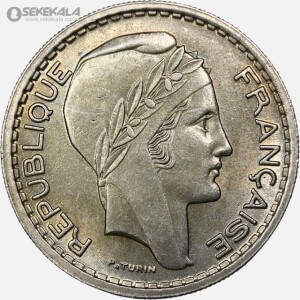 سکه 10 فرانک فرانسه 1947 (جمهوری چهارم)(+AU)