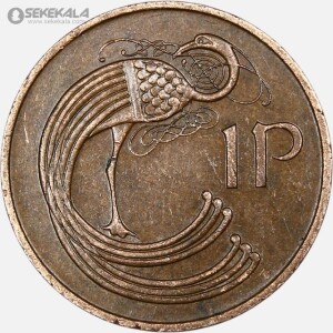 سکه 1 پنی ایرلند 1971