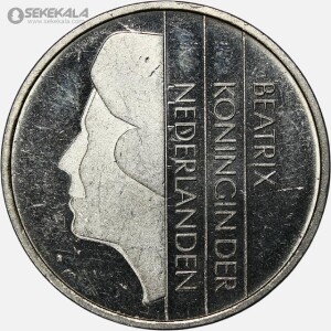 سکه 1 گیلدن هلند 2000 (ملکه بئاتریکس)