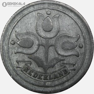 سکه 10 سنت هلند 1942 (ملکه ویلهلمینا)