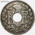 سکه 10 سنتیم قدیمی فرانسه 1925 (جمهوری سوم)