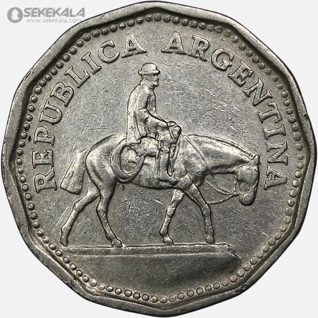 coin collection store www.sekekala.com 041011 (163) سکه 10 پزو آرژانتین 1962