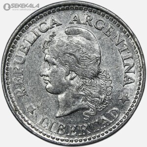 سکه 5 سنتاوو آرژانتین 1973