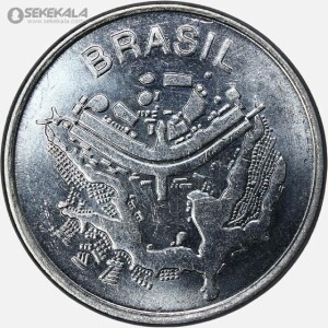 سکه 50 کروزیرو برزیل 1984 (UNC)