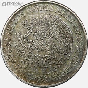 سکه 50 سنتاوو مکزیک 1975