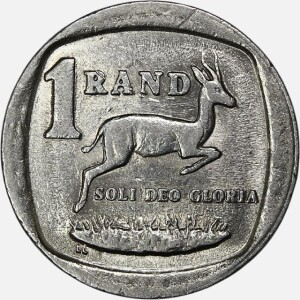 سکه 1 راند آفریقای جنوبی 1994 (AU)