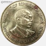 سکه 10 سنت کنیا 1987 (UNC)