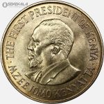 سکه 10 سنت کنیا 1971 (UNC)