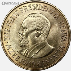 سکه 10 سنت کنیا 1971 (UNC)