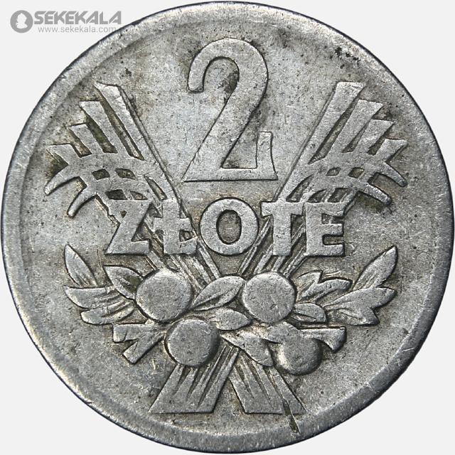 coin collection store www.sekekala.com 041011 (43) سکه 2 زلوتی لهستان 1958