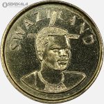 سکه کمیاب 2 امالانگی سوازیلند 2010 (UNC)