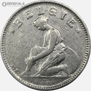 سکه 50 سنتیم بلژیک 1923 (آلبرت اول)